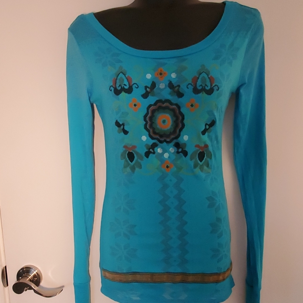 Free People Long Sleeve Stretchy Tshirt XS